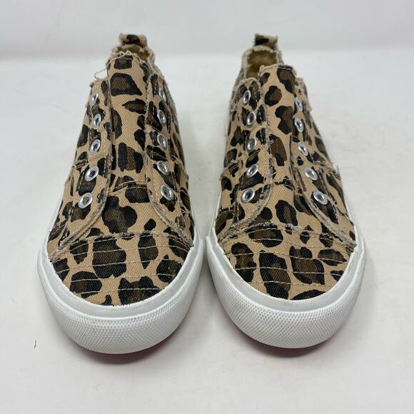 Corkys Cheetah Leopard Print Sneakers Womens Size 6 - Picture 3 of 7